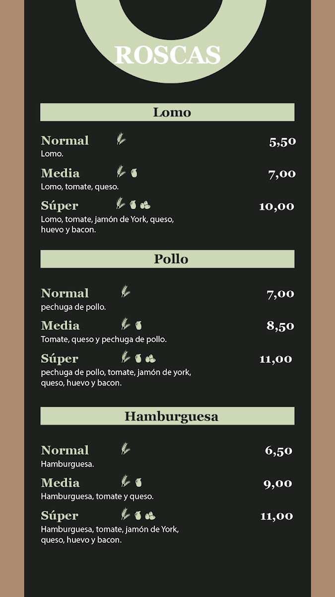 Menu Pizzeria La Parada-1