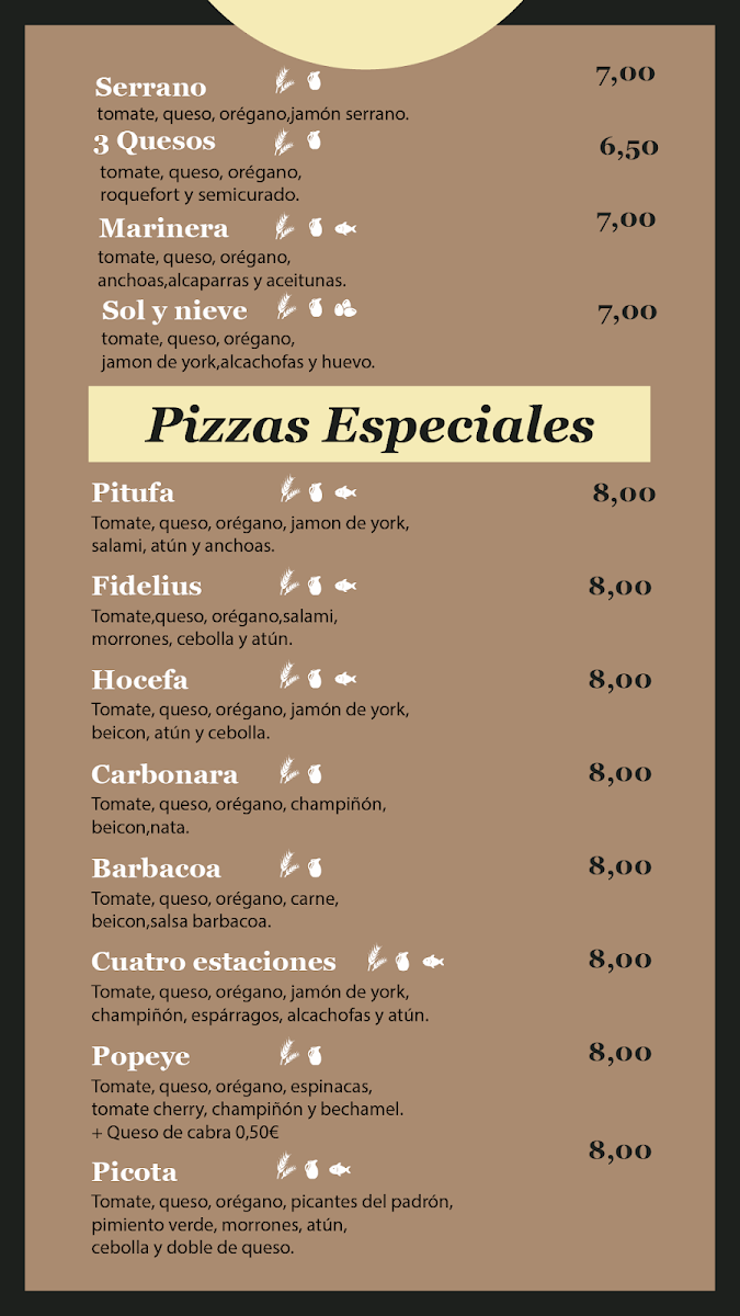 Menu Pizzeria La Parada-9